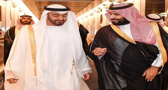 ولي عهد أبوظبي يغادر جدة