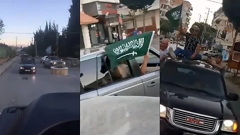 بالفيديو.. مسيرة بالسيارات تجوب شوارع لبنان بالأعلام السعودية رفضاً لتصريحات "شربل"