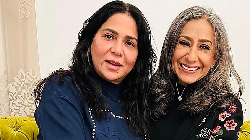 نوال في أحدث ظهور برفقة هالة كاظم