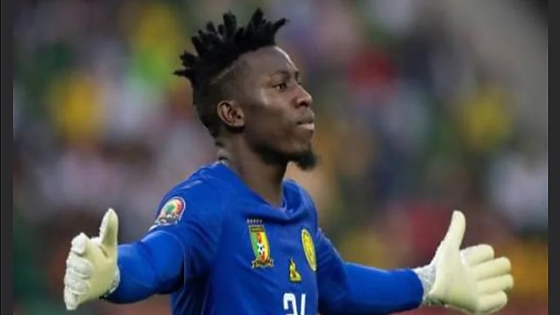 استبعاد أونانا حارس الكاميرون من مواجهة صربيا واستبداله بحارس أبها