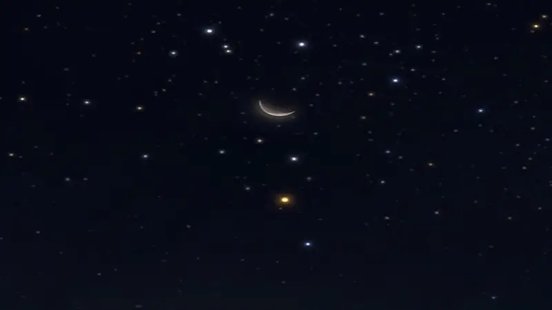 "فلكية جدة": سماء المملكة تشهد اقتران القمر بنجم قلب العقرب