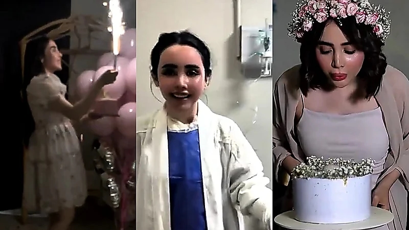 احتفال يتحول إلى مأساة: فتاة تتعرض لحروق خطيرة بسبب بالون هيليوم.. فيديو