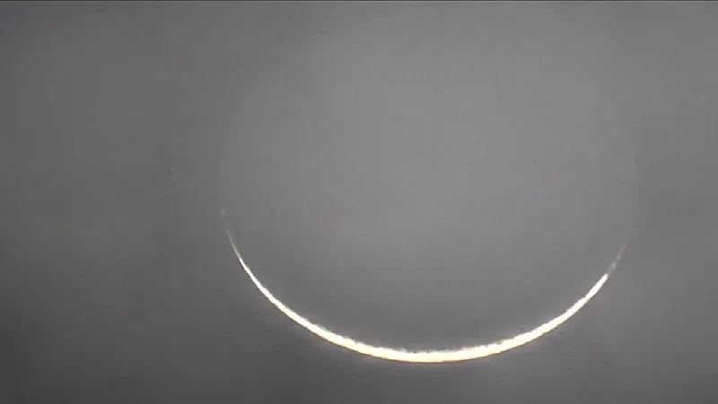 هلال رمضان يزين سماء المملكة اليوم