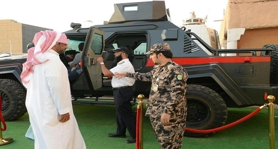 مدرعة تأمين المنشآت النفطية تستحوذ على إعجاب زوار الجنادرية