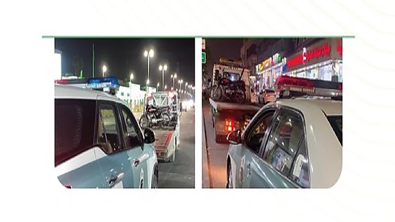 المرور يضبط 568 دراجة آلية مخالفة