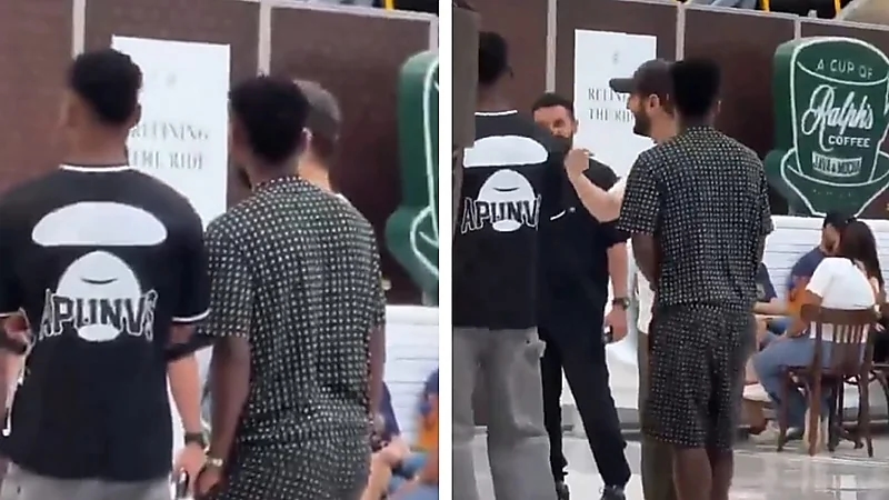 بن نافل يتجول مع لاعبي الهلال في أحد المولات قبل لقاء باتشوكا .. فيديو