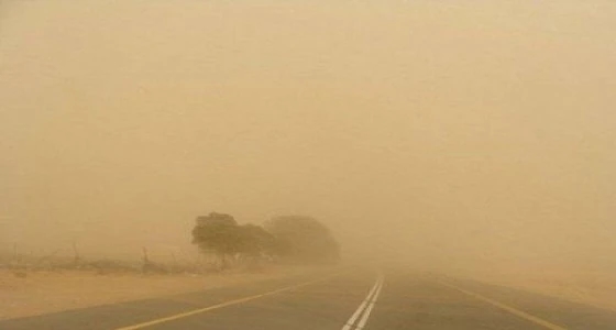 رياح مثيرة للأتربة على هذه المناطق غدا