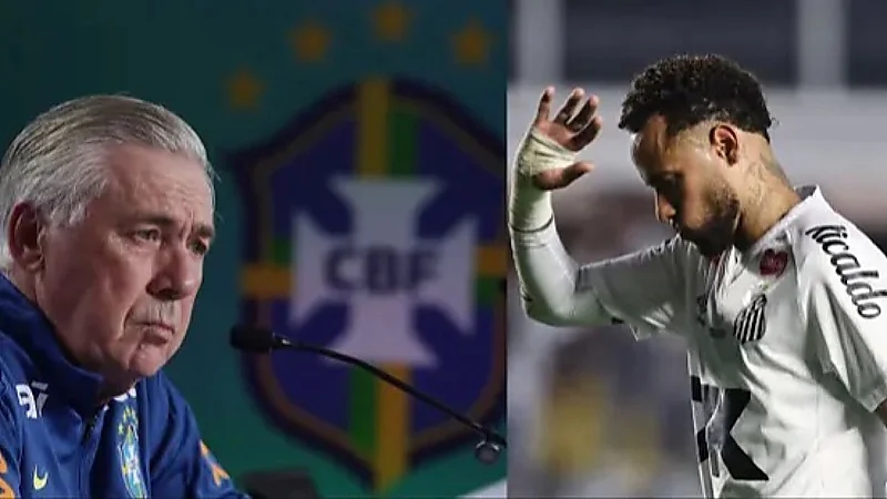 أنشيلوتي يكشف سبب استبعاد نيمار