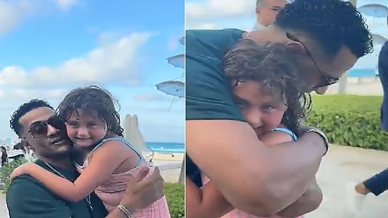 ابنة الدكتورة خلود تبكي لحظة رؤيتها لـ محمد رمضان .. فيديو