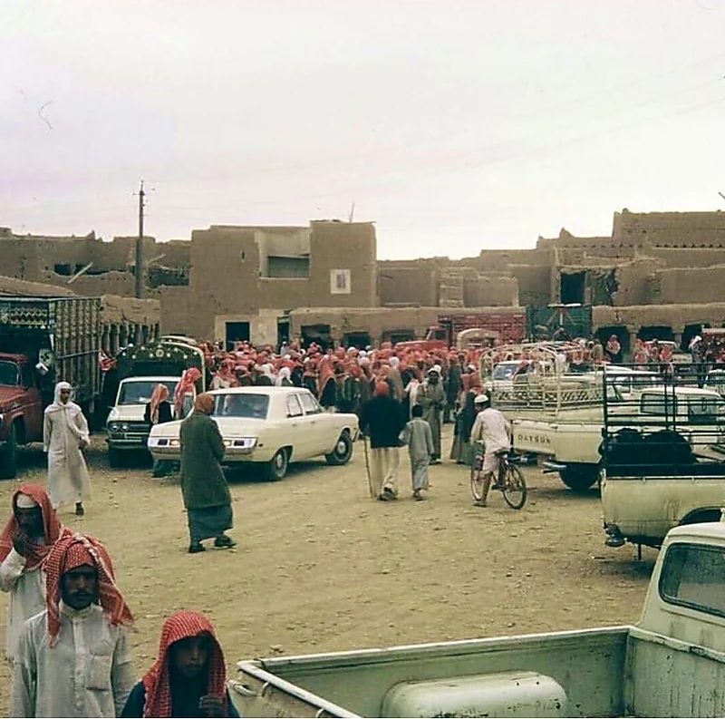 سوق حليوة في شقراء بالتسعينات الهجرية