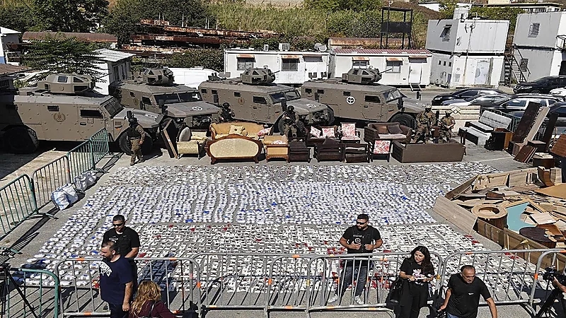 لبنان تحبط محاولة تهريب 6.5 مليون حبة كبتاغون كانت في طريقها إلى المملكة.. فيديو وصور