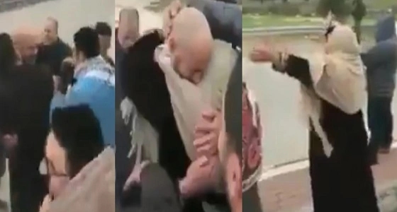 بالفيديو.. استقبال والدة الأسير الفلسطيني " عثمان زيادة " بالزغاريد