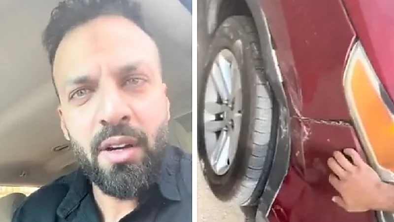 شاب مصري يمدح سرعة إستجابة المرور السعودي له.. فيديو