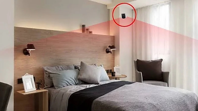 متخصص يكشف عن أبرز الطرق لكشف كاميرات المراقبة داخل أماكن الإقامة ..فيديو