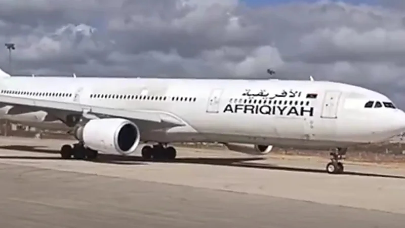 طائرة الخطوط الإفريقية تعود لخدمة الحجاج.. فيديو