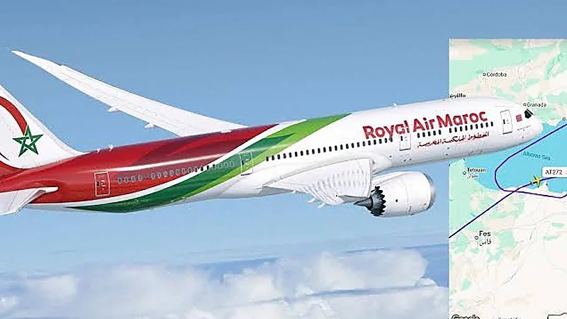 رحلة للخطوط الملكية المغربية تتفادى دخول أجواء الجزائر في اللحظة الأخيرة