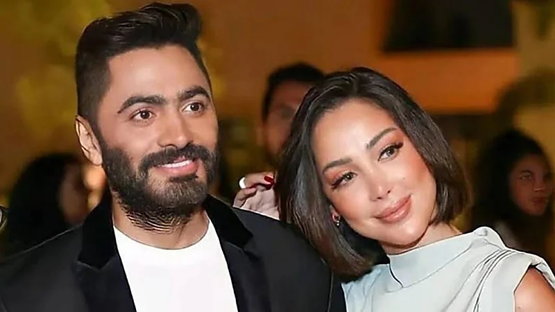 تامر حسني : بستعين بآراء بسمة الفنية دائماُ حتى بعد الانفصال