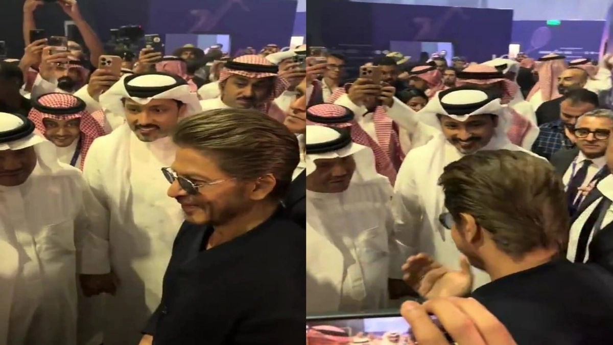 شاروخان برفقة محمد عبده في الرياض.. فيديو