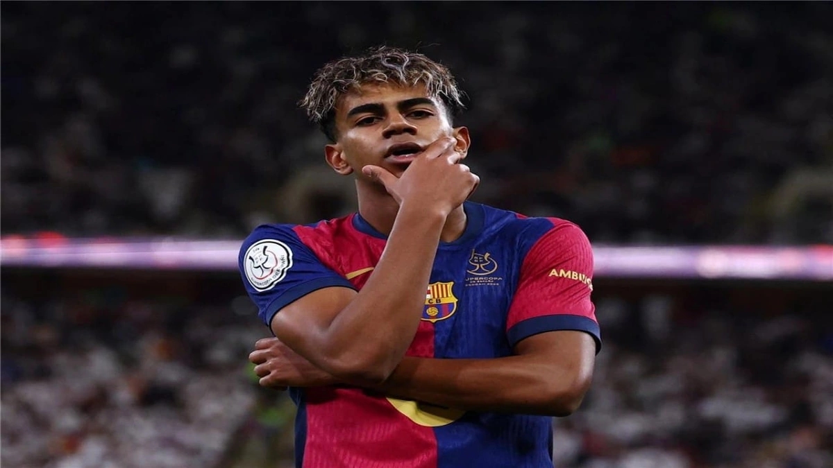 لامين يامال يرد بشكل مثير بعد أنباء التمرد.. صورة