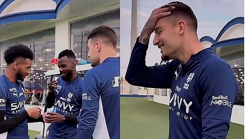 سافيتش يُقلد البليهي .. فيديو