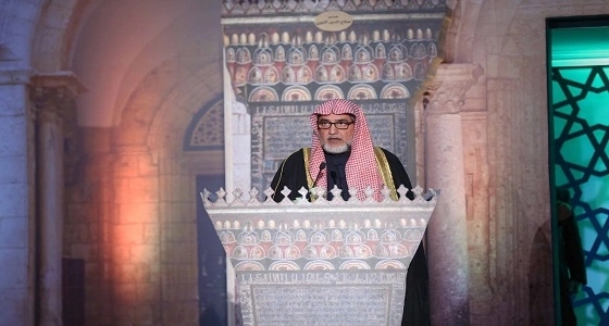 بالصور.. وزير الشؤون الإسلامية: نصرة القدس فرض لازم لا محيد عنه