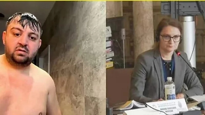 عضو في حزب روماني يظهر عاريا خلال اجتماع أمام زملائه