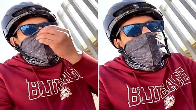 شاهد.. مواطن متقاعد يقوم بزيارة مفاجئة لزملائه السابقين متخفياً بـ "زي كاجوال"