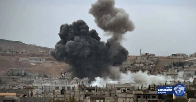 طائرت روسيا والأسد تقصفان مخيم للاجئيين بالقنابل الفوسفورية فى حلب