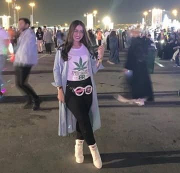 لينا السلطان والنظارات..