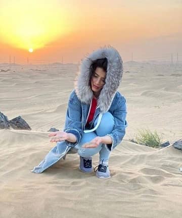 نيرمين محسن في البر..