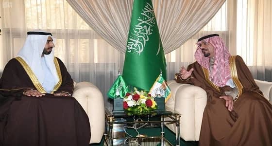 وزير الحرس الوطني يستقبل سفير الإمارات لدى المملكة