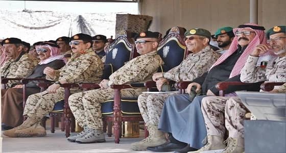 ملك البحرين يرعى التمرين التعبوي المشترك " قوة العزم "