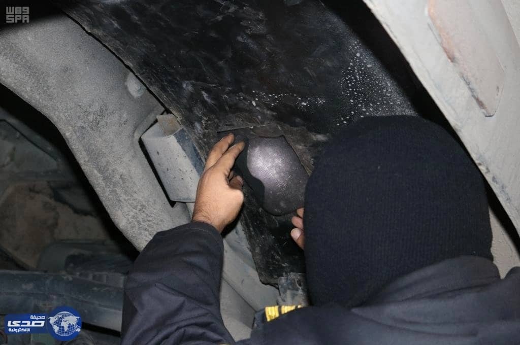 جمرك الحديثة يحبط تهريب أكثر من 139 ألف حبة كبتاجون