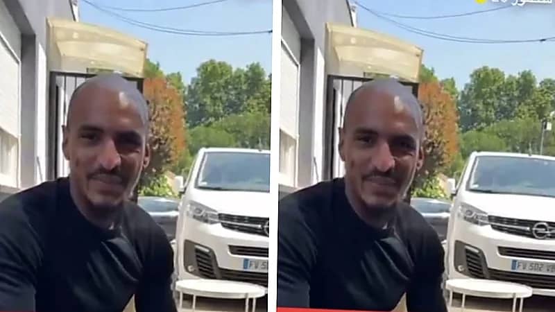 ياسين حمزة يثير الجدل بوشم على ساقه في أحدث ظهور.. فيديو