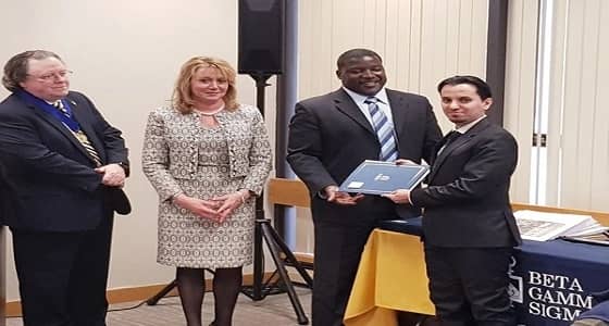 منظمة عالمية تكرم المبتعث " المالكي " على تميزه العلمي