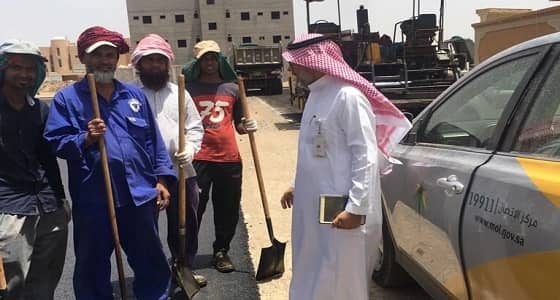 ضبط 27 مخالفة لقرار العمل تحت أشعة الشمس بالمدينة المنورة