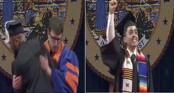 بالفيديو.. جامعة فلوريدا تعتذر لأصحاب البشرة السمراء بحفل تخرجهم