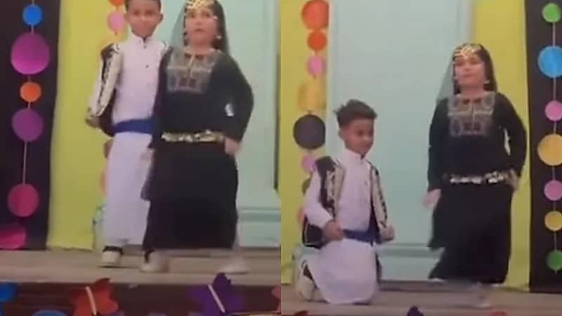 رقصة بدوية لـ طفلة في حفل التخرج تثير الجدل.. فيديو