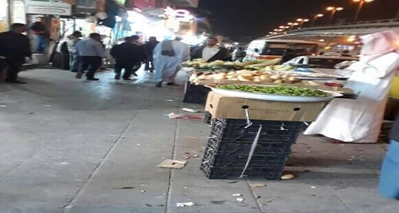 ضبط 30 بسطة مخالفة للأنظمة بحي الوزارات في الرياض