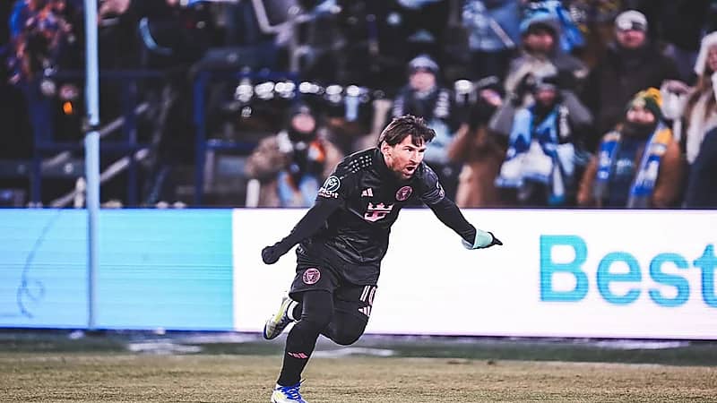 ميسي يتغلب على البرد القارس ويمنح إنتر ميامي فوزًا ثمينًا في كونكاكاف