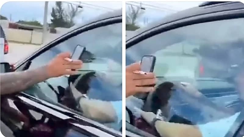 مطاردة المعجبين لـ ميسي للتصوير معه.. فيديو