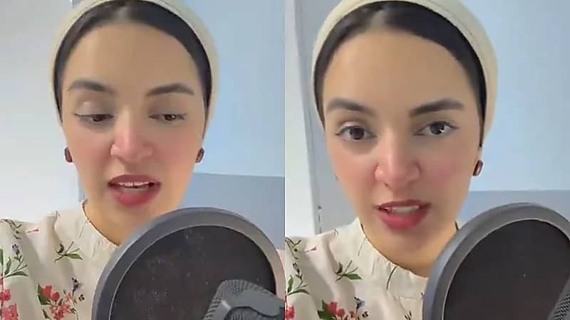 فتاة مصرية تخطف الأنظار بإتقانها اللهجة السعودية في مجال الإعلانات الصوتية .. فيديو