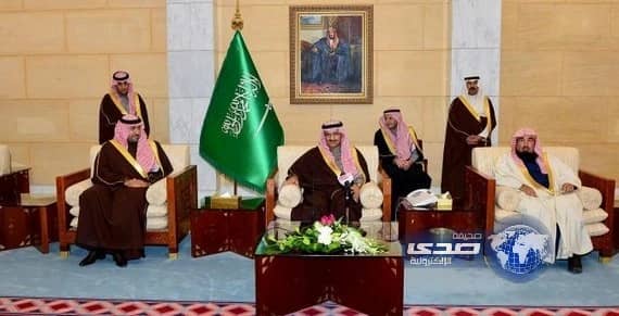 أمير منطقة الرياض ونائبه يستقبلان عدداً من المسؤولين وجمعاً من أهالي المنطقة