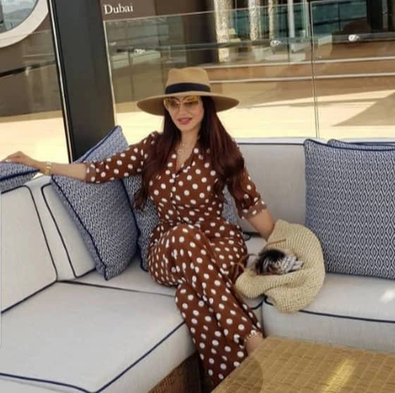 لجين عمران بإطلاله صيفيه..