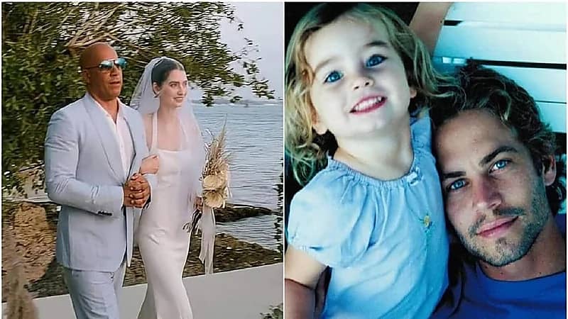 فين ديزل يعوض رحيل بول ووكر في زفاف ابنته