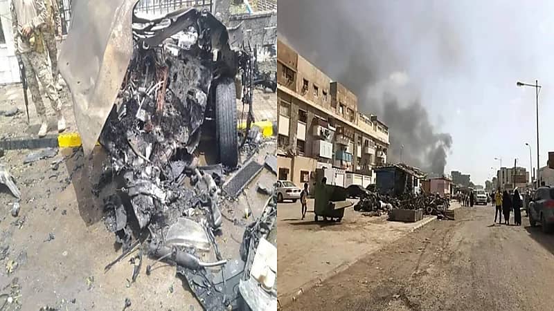 بالفيديو.. نجاة قائد العمليات المشتركة في عدن من محاولة اغتيال