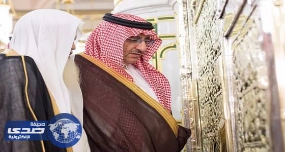 بالفيديو والصور.. سمو ولي العهد يزور المسجد النبوي
