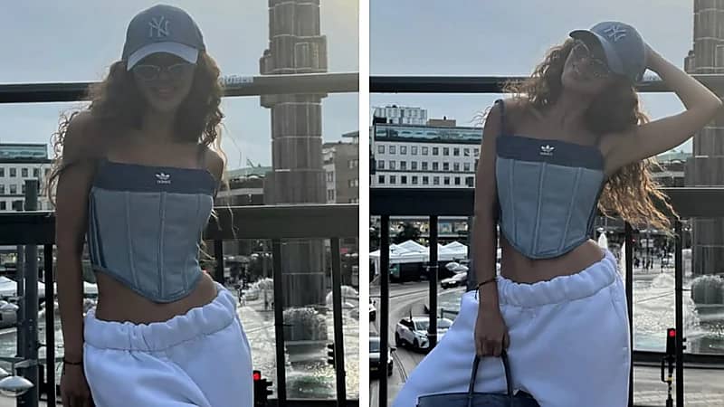 ميريام فارس تسرق الأضواء بإطلالة جريئة في شوارع ستوكهولم .. صور