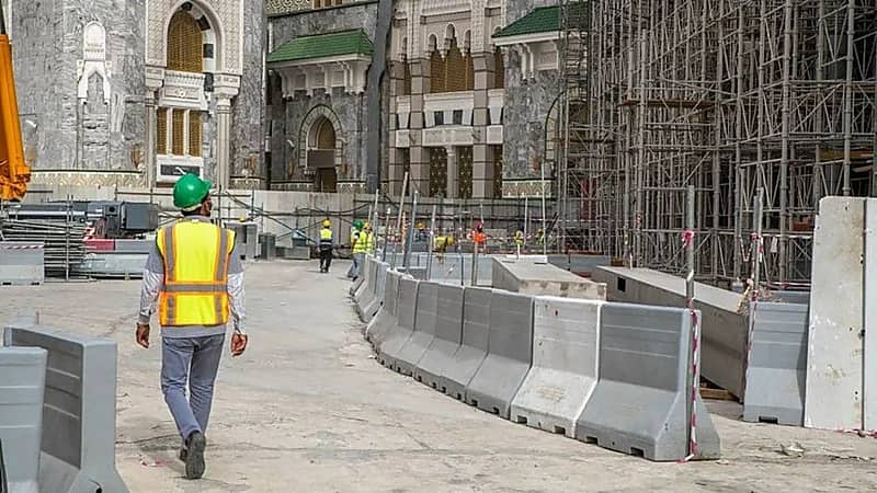 شؤون الحرمين تستأنف التوسعة الثالثة بالمسجد الحرام