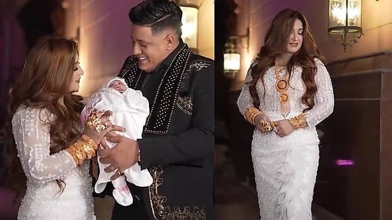 زوجة حمو بيكا تثير جدلاً واسعًا بسبب المجوهرات التي ترتديها .. فيديو